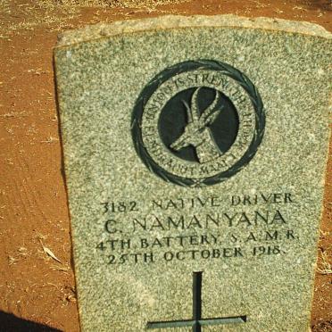 NAMANYANA C. -1918