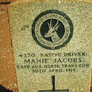 JACOBS Manie -1919