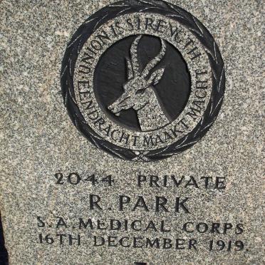 PARK R. -1919