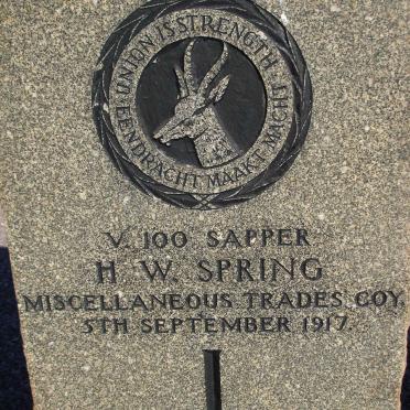SPRING H.W. -1917