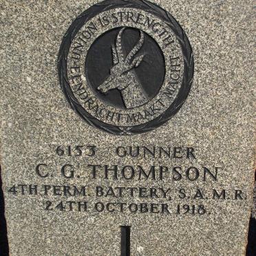 THOMPSON C.G. -1918