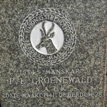 GROENEWALD P.L. -1941