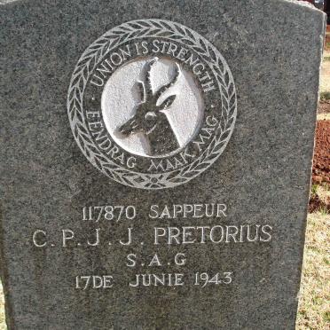 PRETORIUS J.J. -1943