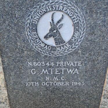 MTETWA G. -1945
