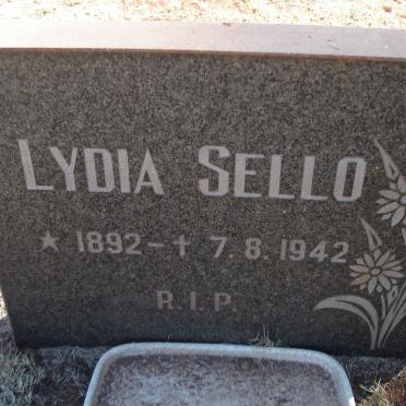 SELLO Lydia 1972-1942