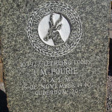 FOURIE I.M. -1940