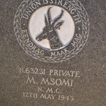 MSOMI M. -1943