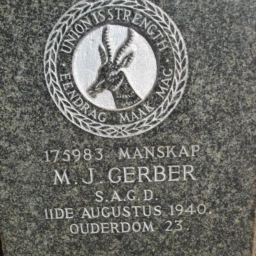 GERBER M.J. -1940