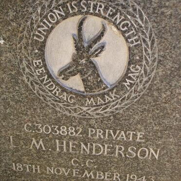 HENDERSON L.M. -1943