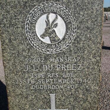 PREEZ J.L., du -1940
