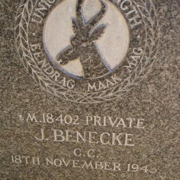 BENECKE J. -1945