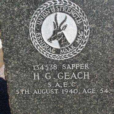 GEACH H.G. -1940