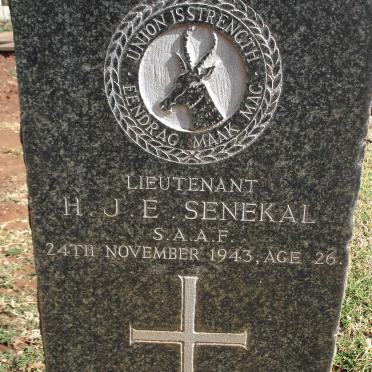 SENEKAL H.J.E. -1943