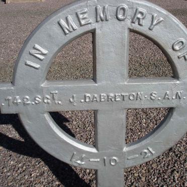 DABRETON J. -1921