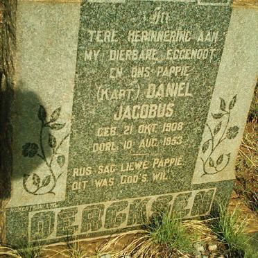 DERCKSEN Daniel Jacobus 1908-1953