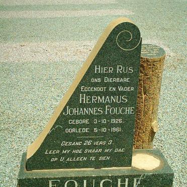 FOUCHE Hermanus Johannes 1926-1961