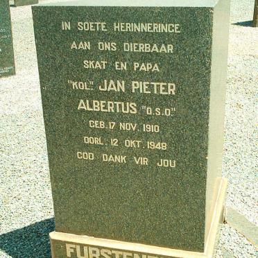FURSTENBURG Jan Pieter Albertus 1910-1948
