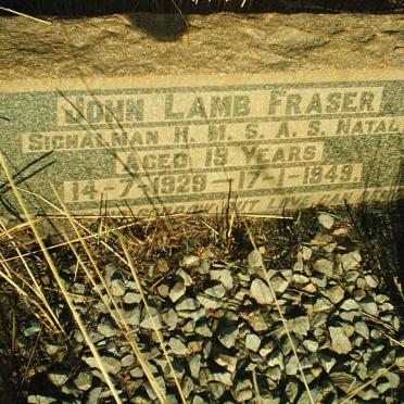 FRASER John Lamb 1929-1949