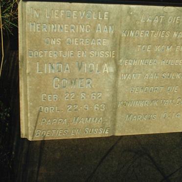 GOWER Linda Viola 1962-1963