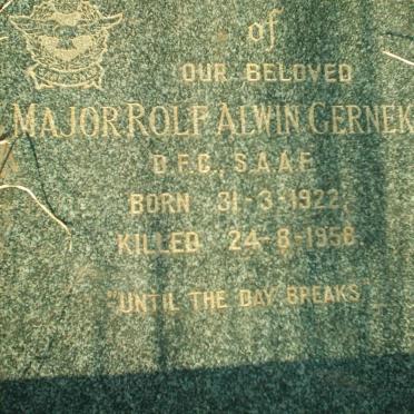 GERNEKE Rolf Alwin 1922-1958