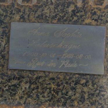 LABUSCHAGNE A.J.H. 1900-1962 &amp; Anna Sophia 1900-1988