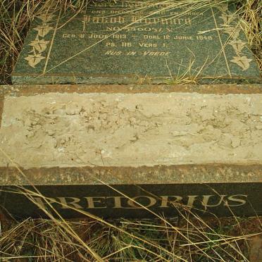 PRETORIUS Jacob Bernard 1913-1948