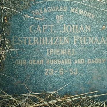 PIENAAR Johan Esterhuizen -1953