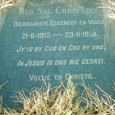 STEENKAMP Chris 1913-1954