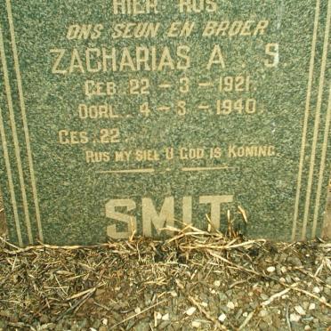 SMIT Zacharias A.S. 1921-1940