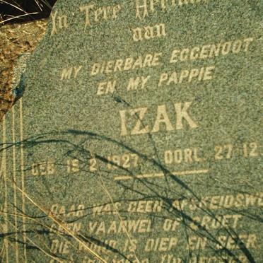 ? Izak 1927-1960