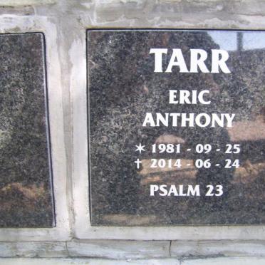 TARR Eric Anthony 1981-2014