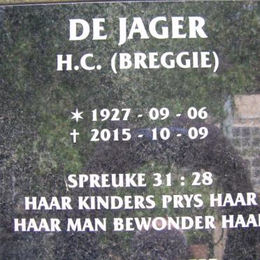 JAGER H.C., de 1927-2015