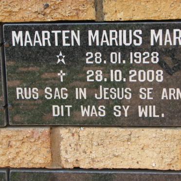MARE Maarten Marius 1928-2008