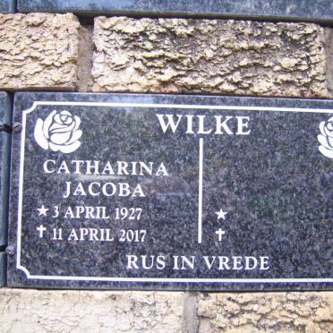 WILKE Catharina Jacoba 1927-2017
