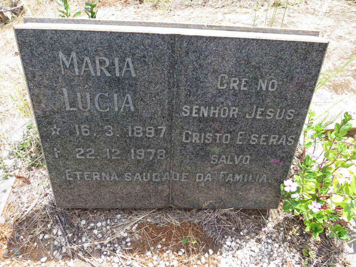 ? Maria Lucia 1897-1978
