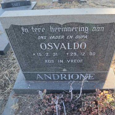 ANDRIONE Osvaldo 1931-1980
