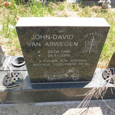ASWEGEN John-David, van 1980-2009