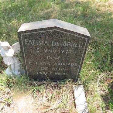 ABREU Fartima, de 1977-1977