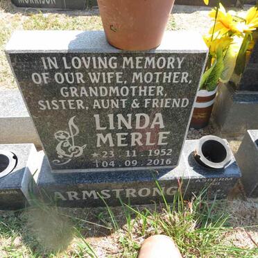 ARMSTRONG Linda Merle 1952-2016