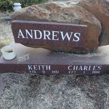 ANDREWS Keith Charles 1951-1986