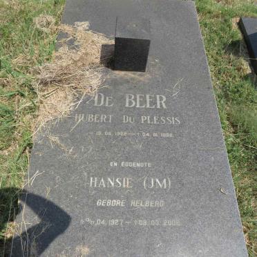 BEER Hubert Du Plessis, de 1922-1986 & J.M. HELBERG 1927-2006