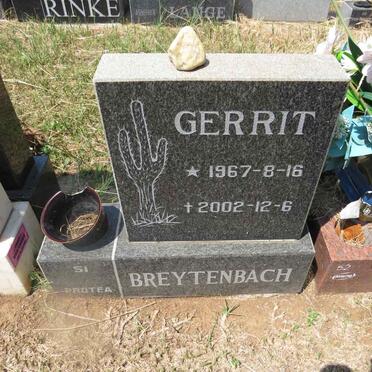 BREYTENBACH Gerrit 1967-2002