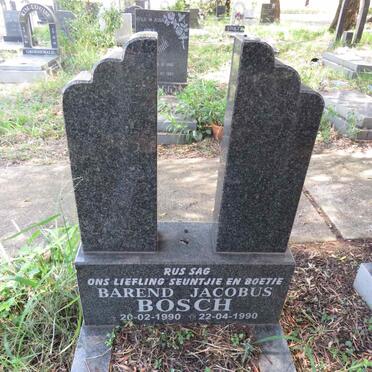 BOSCH Barend Jacobus 1990-1990
