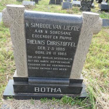 BOTHA Theunis Christoffel 1905-1965
