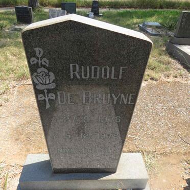 BRUYNE Rudolf, de 1976-1978
