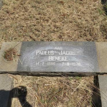 BENEKE Paulus Jacob 1886-1970