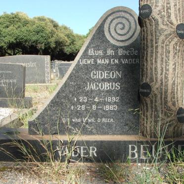 BEUKES Gideon Jacobus 1892-1963 &amp; Maria Magdalena 1897-1996 _1