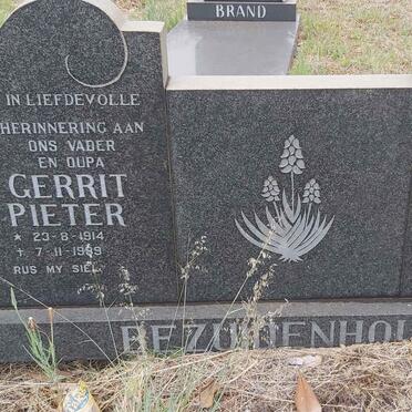 BEZUIDENHOUT Gerrit Pieter 1914-1989 & Hester Jacoba 1919-1976
