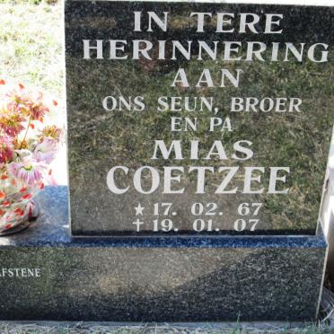 COETZEE Mias 1967-2007