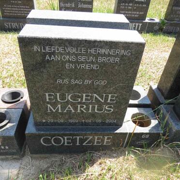 COETZEE Eugene Marius 1969-2004
